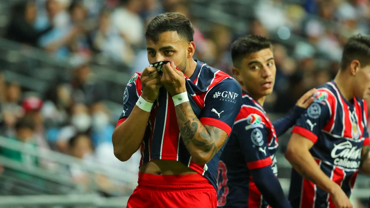 Alexis Vega marcó su primer gol del Clausura 2023.