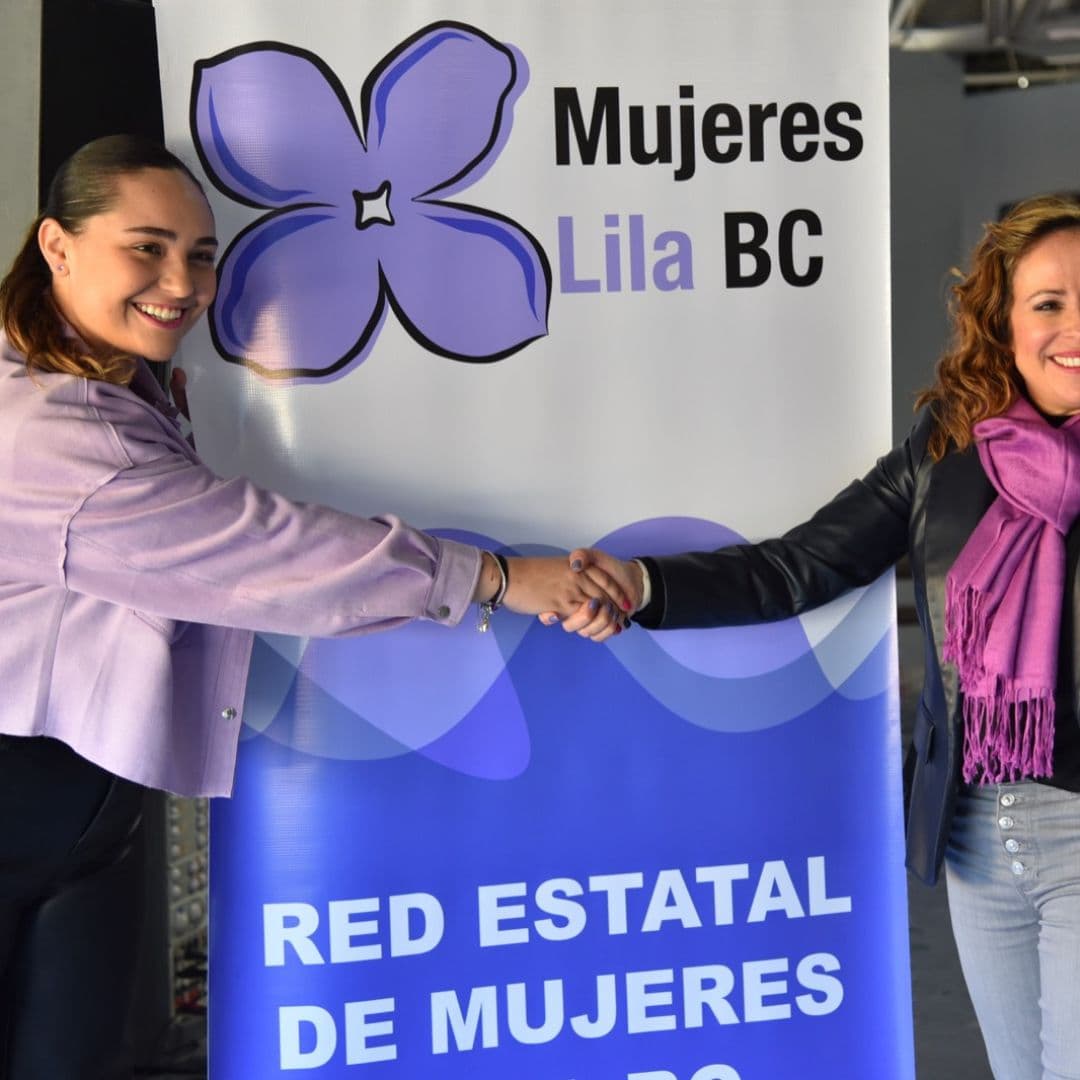 Mujeres Lila, anuncia nueva app para brindar seguridad a las mujeres I FOTO: Border Zoom