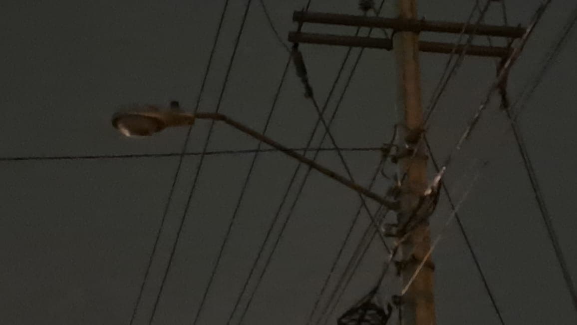 Zona Este sigue con la problemática de luminarias IFOTO: Osiel Quiñonez