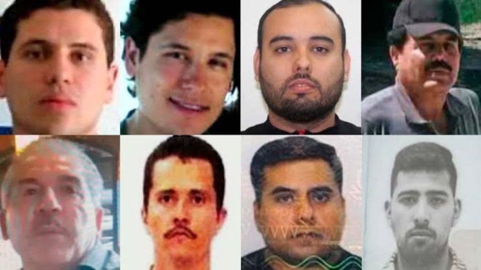 Aparecen 8 mexicanos en la lista de los 10 más buscados por la DEA. I FOTO: WEB