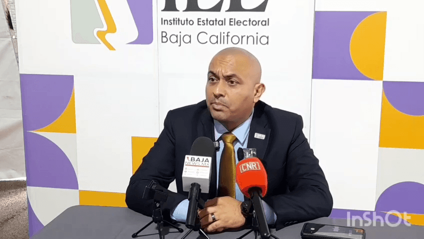 Luis Alberto Hernández Morales, Consejero Presidente del IEEBC, ofreció un balance preliminar sobre el desarrollo de la jornada electoral en Baja California.