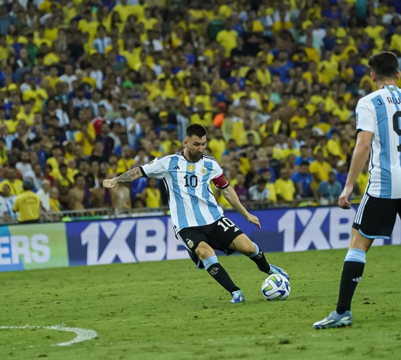 También hizo declaraciones del futuro con el equipo argentino