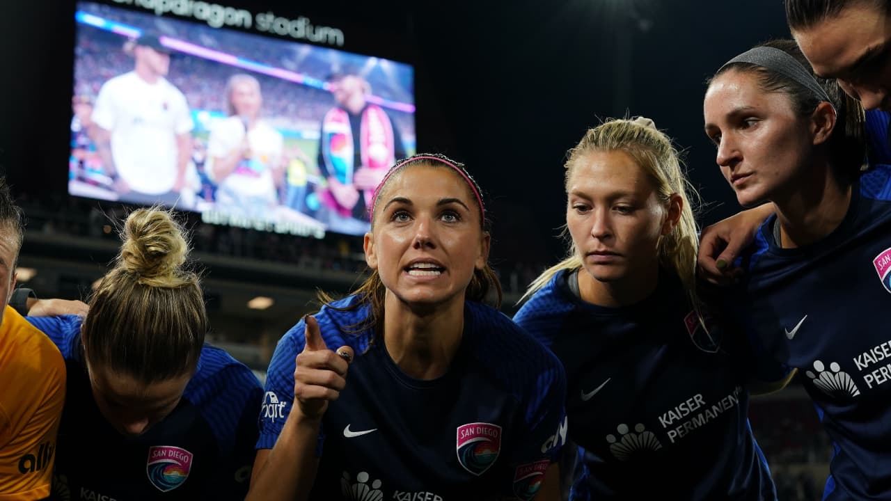 Alex Morgan es la líder del San. Diego Wave FC. La campeona goleadora de la NWSL es la 13va mejor jugadora del planeta. (Foto: Cortesía San Diego Wave FC)