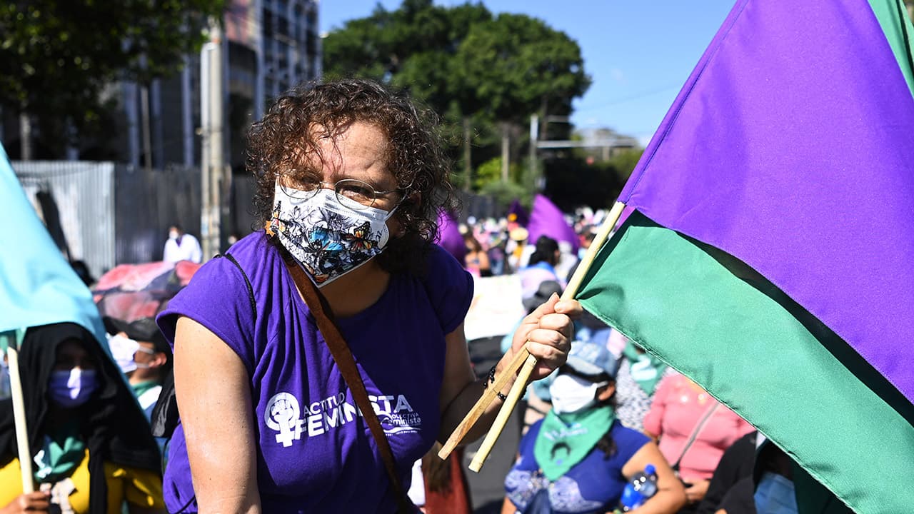 Morena Herrera, una destacada activista feminista salvadoreña IFOTO: WEB
