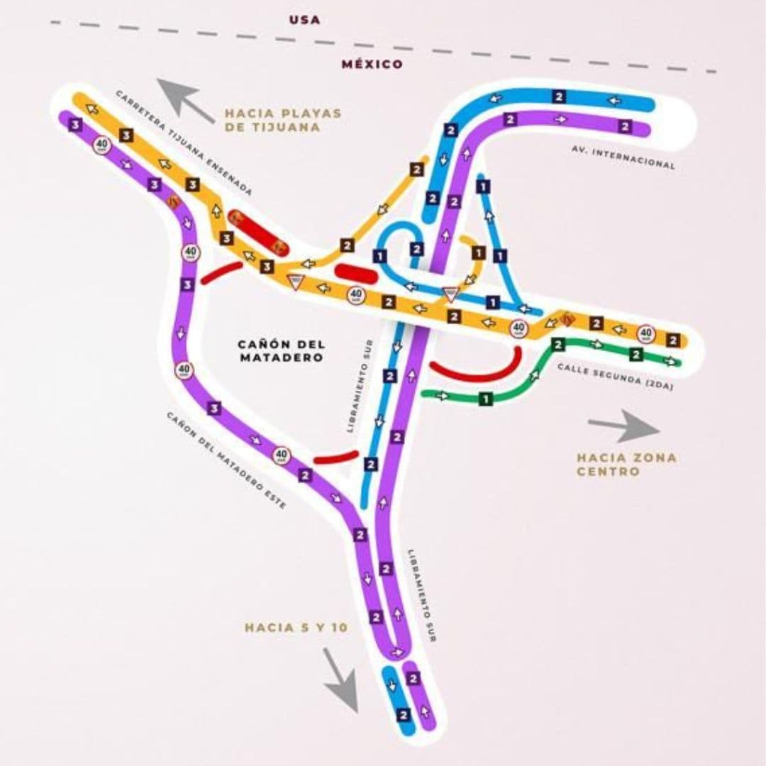 Rutas alternativas para salir de Playas. I FOTO: Cortesía