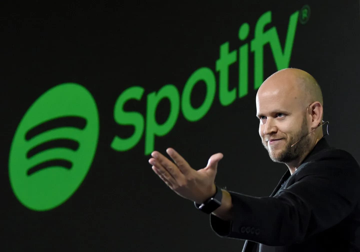 CEO de Spotify, Daniel Ek IFOTO: Toru Yamanaka