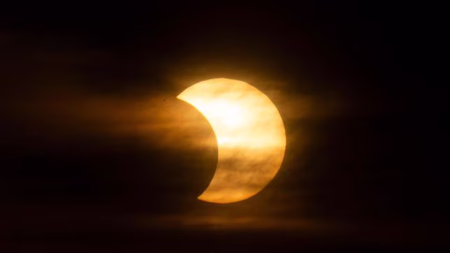 El eclipse será visible parcialmente en la mayoría de México y en algunos lugares de Latinoamérica IFOTO: CNN