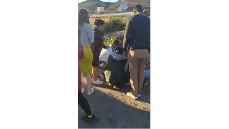 Accidente sobre la Escénica deja varios lesionados y un muerto IFOTO: Captura de pantalla