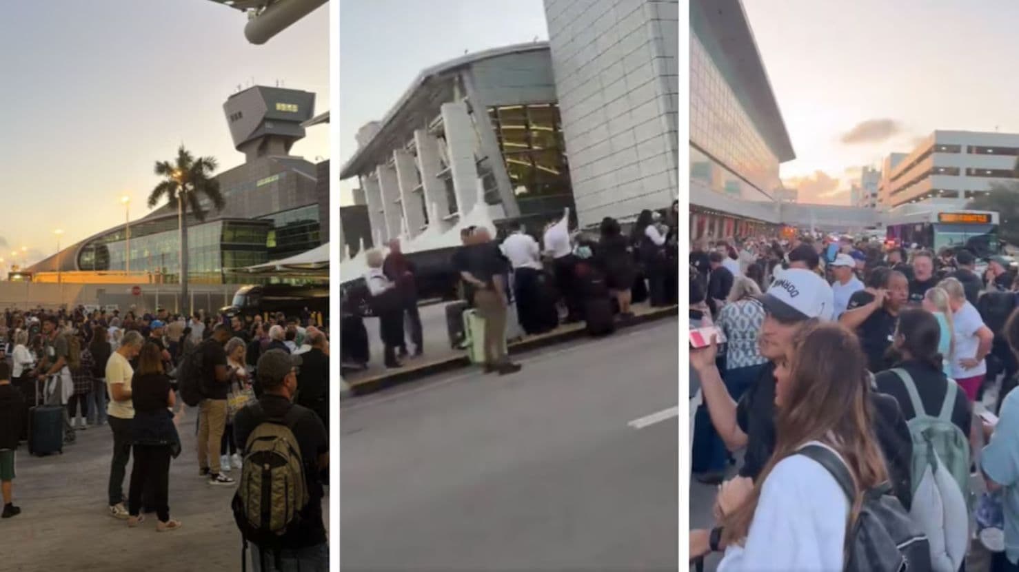 Pasajeros fueron evacuados del Aeropuerto Internacional de Miami tras el hallazgo de un equipaje sospechoso en la terminal sur.