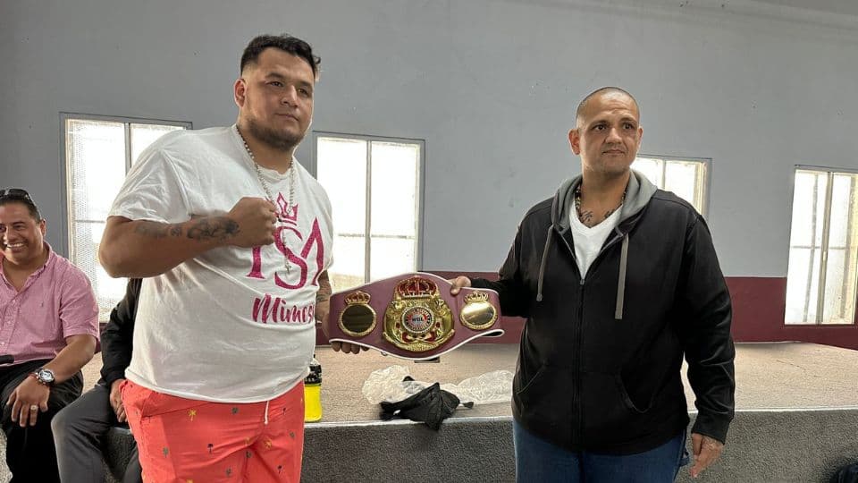 Todo listo para pelea de título en “Noches de Boxeo” 90. I FOTO: Cprtesía