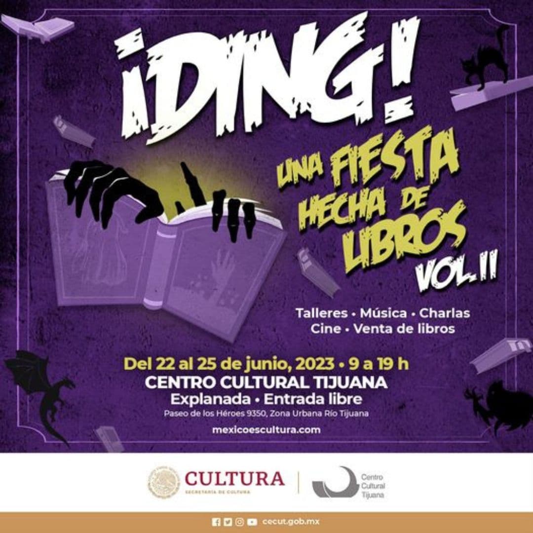 Cecut prepara una fiesta hecha de libros. I FOTO: WEB