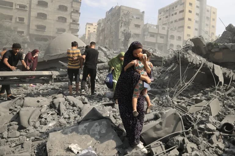El Primer Ministro israelí hizo fuertes declaraciones respecto a la guerra IFOTO: Mahmud Hams/AFP