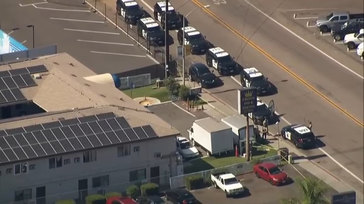 A SWAT standoff took place in Spring Valley following road closures