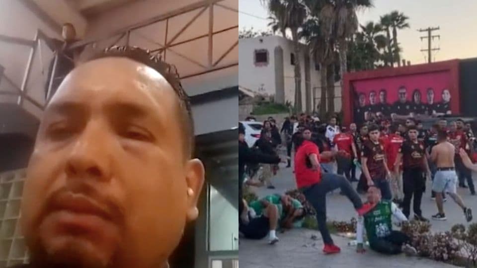 “En el momento de la agresión, ninguna autoridad nos apoyó”, aficionado de León. I FOTO: Cortesía