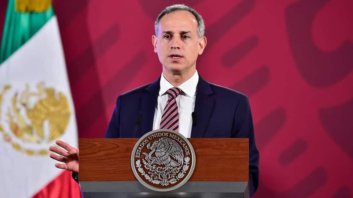 Subsecretario de salud, Hugo López Gatell, durante la mañanera.