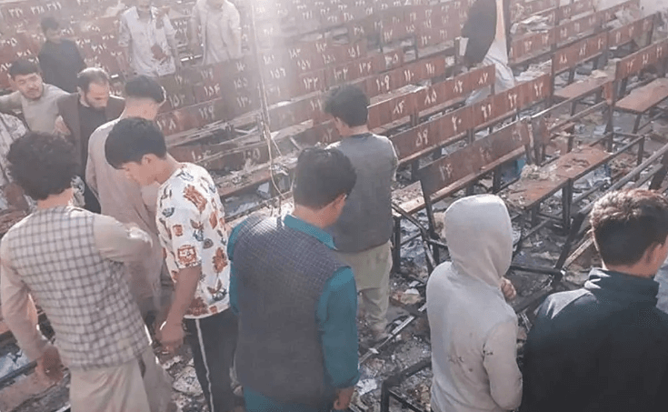 EXPLOSIÓN ESCUELA KABUL  IFOTO: TOLOnews