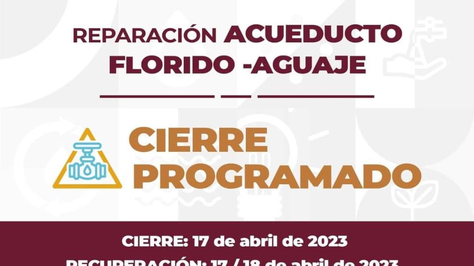 Megacorte de agua en pleno regreso a clases. I FOTO: WEB