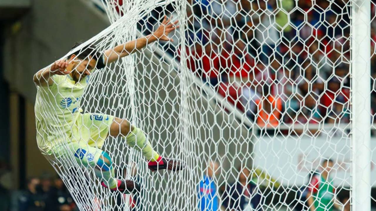 Henry Martín marcó el cuarto del América. (Foto: TT @LigaBBVAMX)