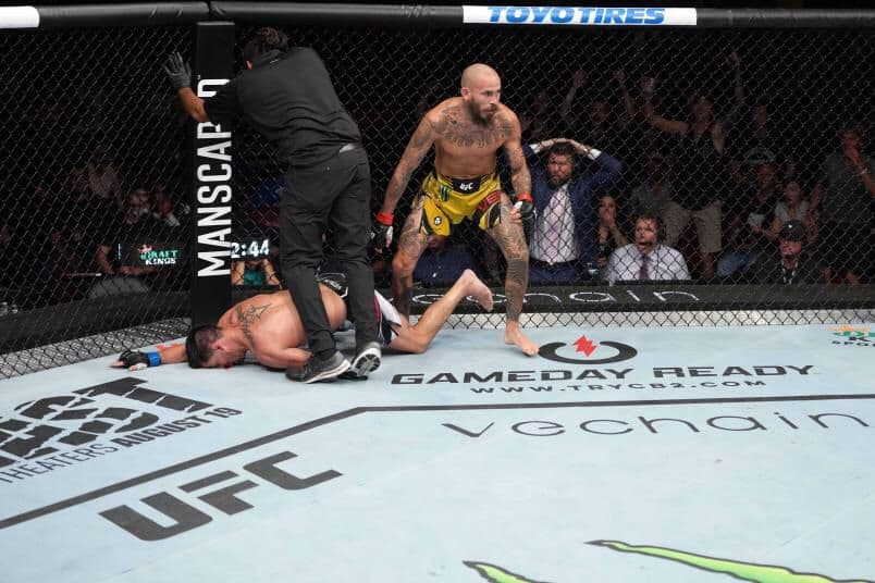 Una noche pletórica se vivió en la Pechanga Arena de San Diego, California. Foto: Cortesía UFC