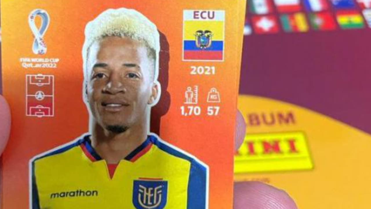 Byron Castillo y Ecuador están ya contemplados hasta en el Album Panini. (Foto: Twitter: @jorgenator92)