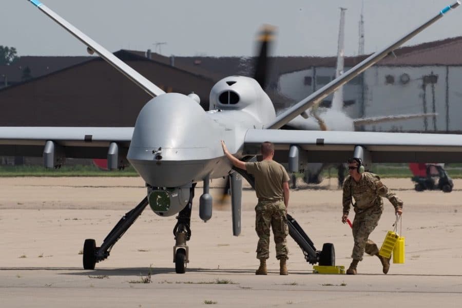 Drones utilizados durante las operaciones IFOTO: Ejército de los Estados Unidos