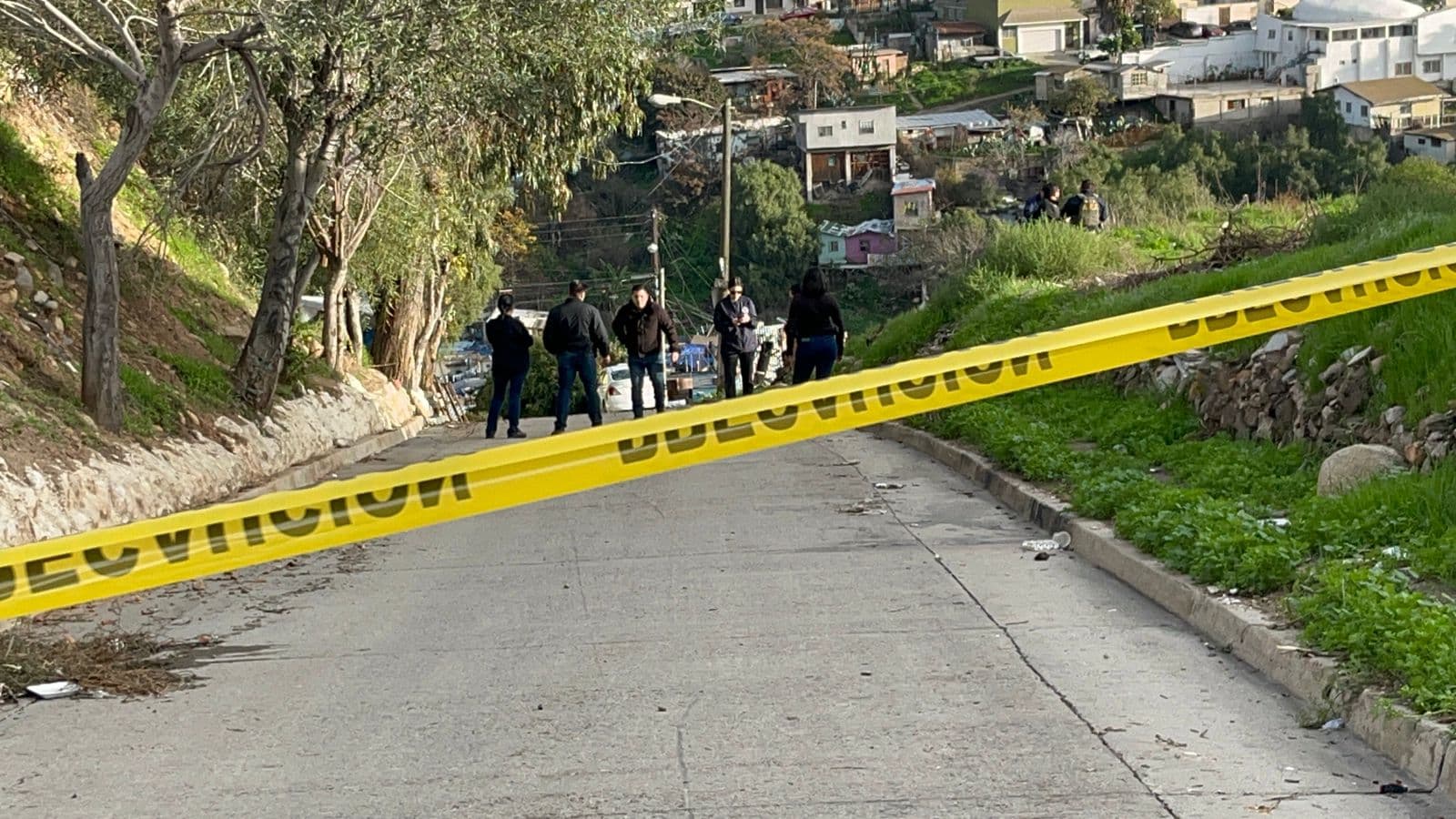 Autoridades estatales aseguraron un predio en la colonia Anexa del Río donde fue localizado el cuerpo del canino.