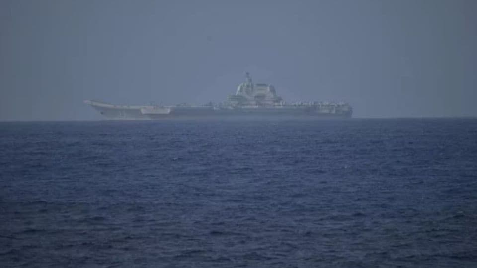 China mueve su portaaviones hacia la isla de Taiwán. I FOTO: WEB
