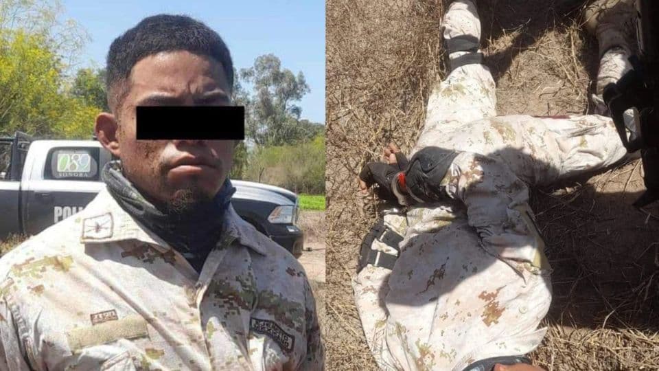 Detiene a dos desertores del ejército. I FOTO: WEB
