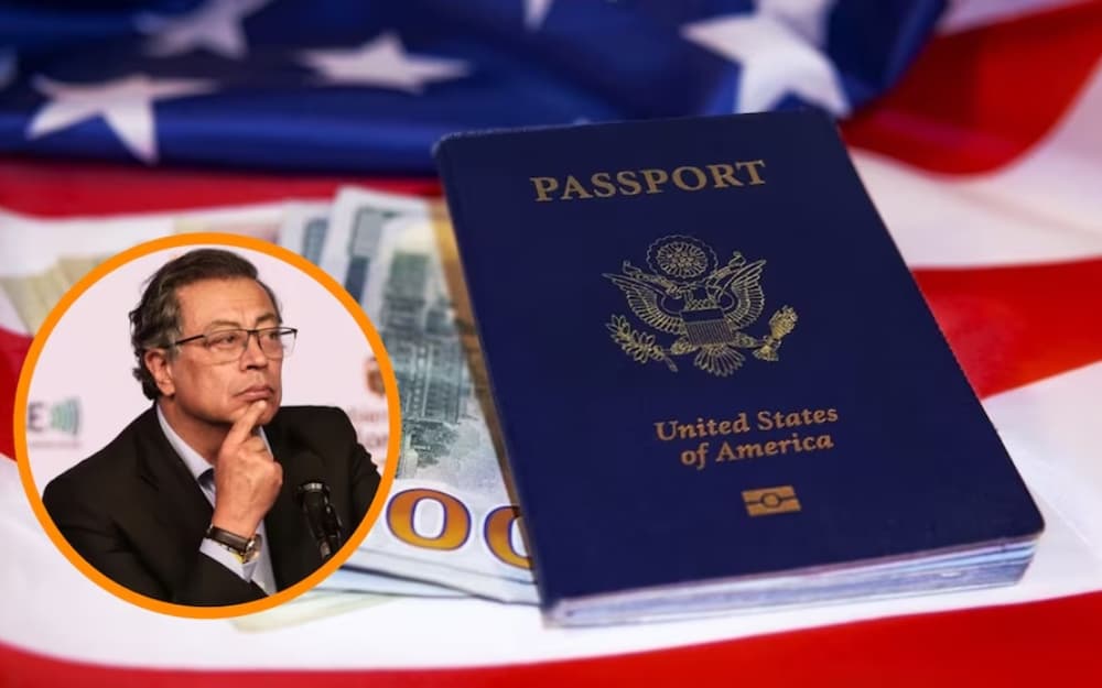 Gustavo Petro, presidente de Colombia, responde a la decisión de la Embajada de EE. UU. de suspender los trámites de visas para colombianos, señalando la importancia de la dignidad y los derechos de los migrantes.