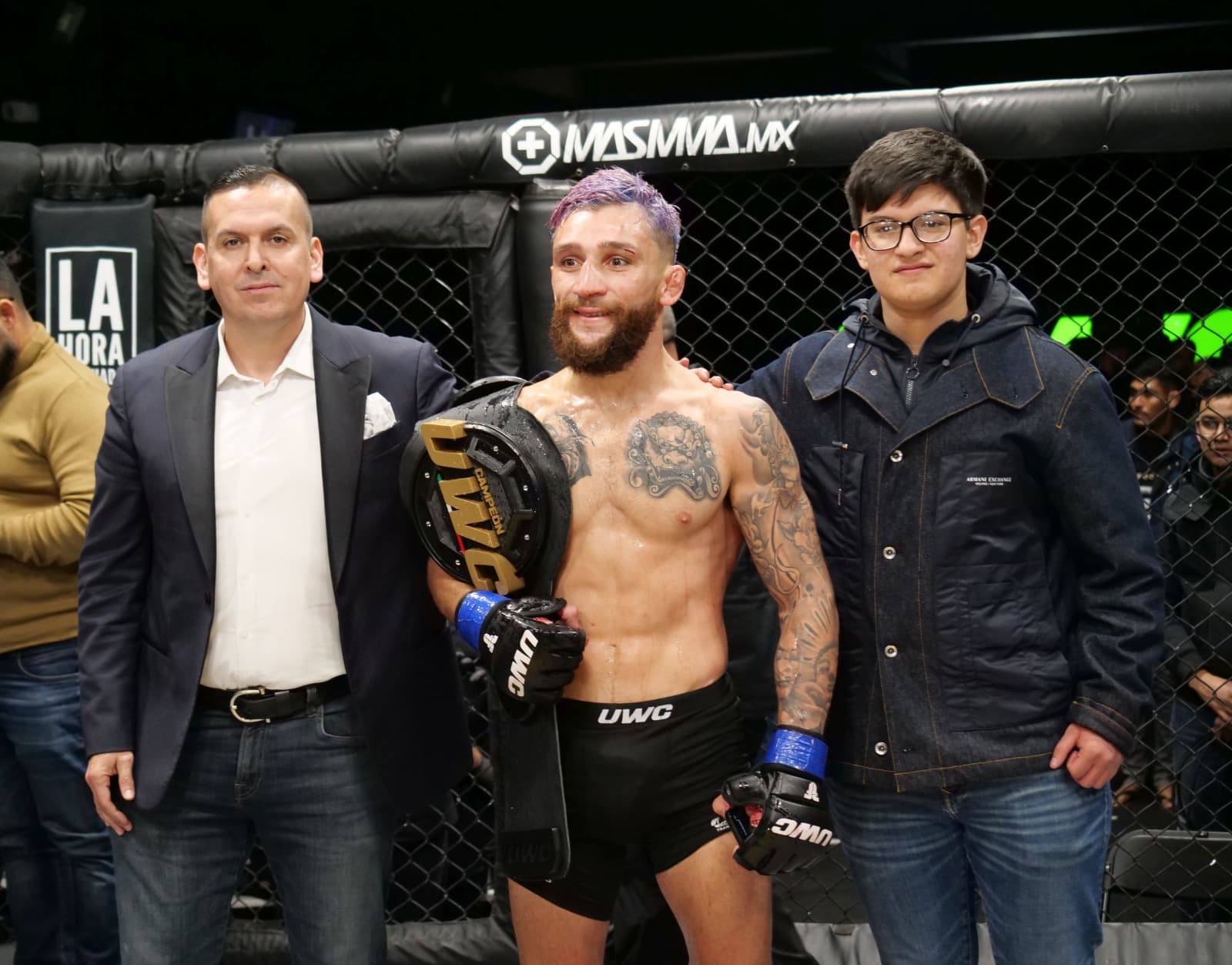 Con “sangre y corazón”, Braian conquista cetro de las 125 libras  IFOTO: Cortesía