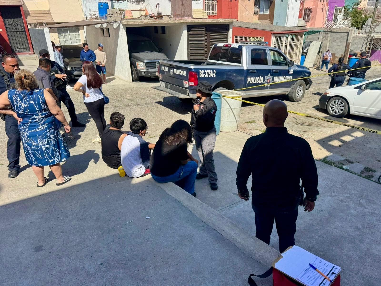 Personal de UMAS acompañó a la familia en duelo, tras la lamentable pérdida de tres de sus integrantes en Cañadas del Florido.