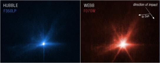 TELESCOPIO HUBBLE Y JAMES WEBB IFOTO: NASA