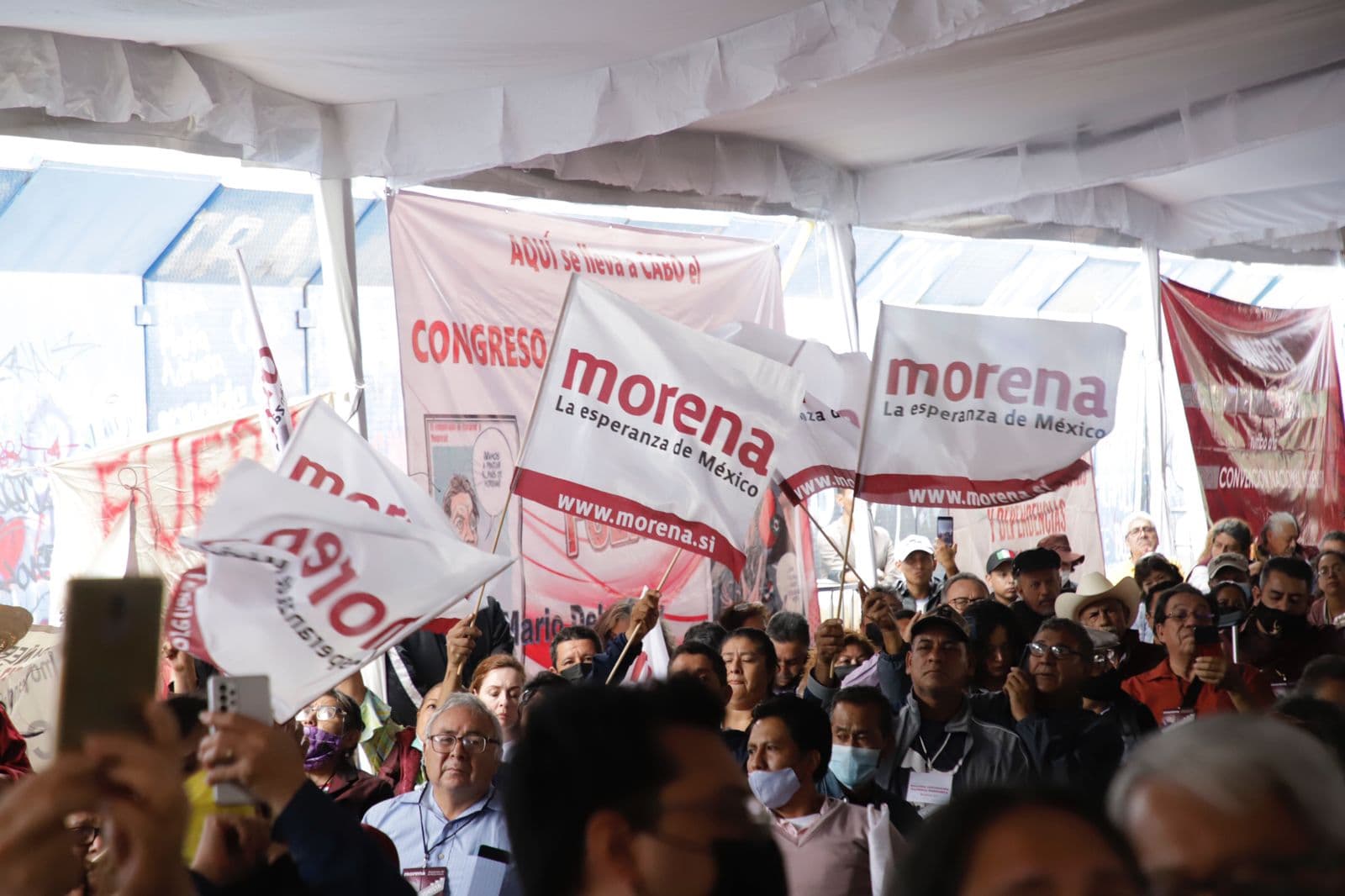 Señalaron en la Convención Nacional Morenista, que lo importante es el proyecto que ha desarrollado el presidente Andrés Manuel López Obrador y no la persona.