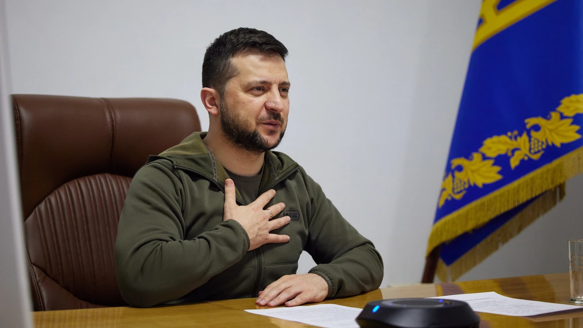 Presidente de Ucrania, Volodímir Zelenski IFOTO: Web