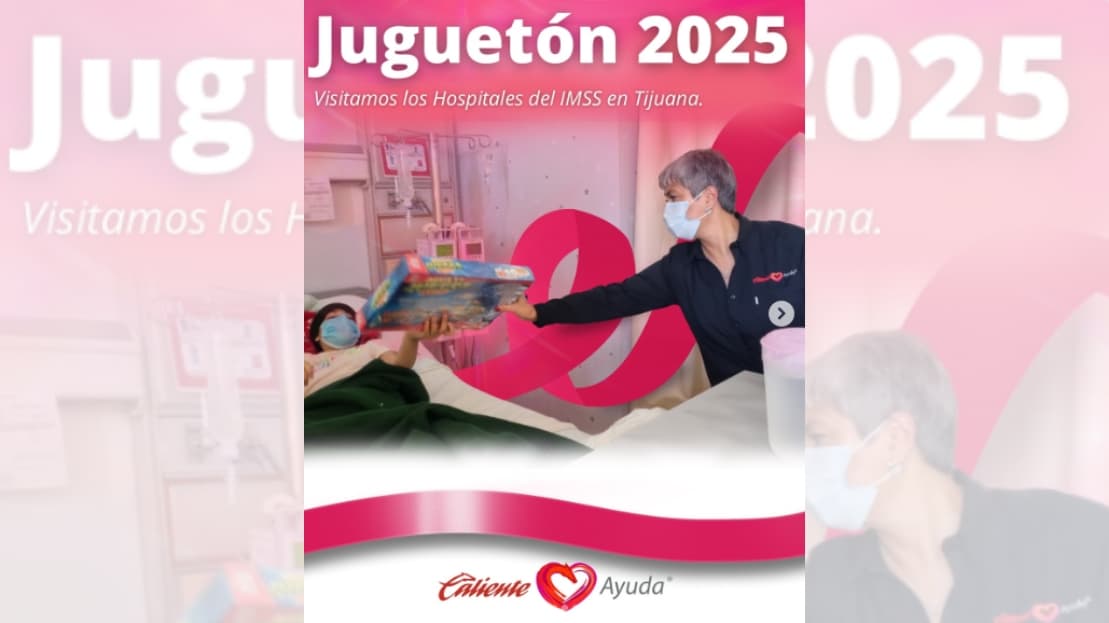 Martina Martínez Miranda, directora de Comunicación Social de Corporativo Caliente, encabezó la entrega de juguetes en los hospitales del IMSS en Tijuana, en una jornada llena de sonrisas y esperanza.