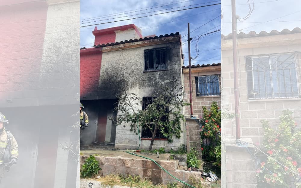 Bomberos de Tijuana hallaron un cuerpo calcinado mientras combatían un incendio en una casa de Pórticos de San Antonio.