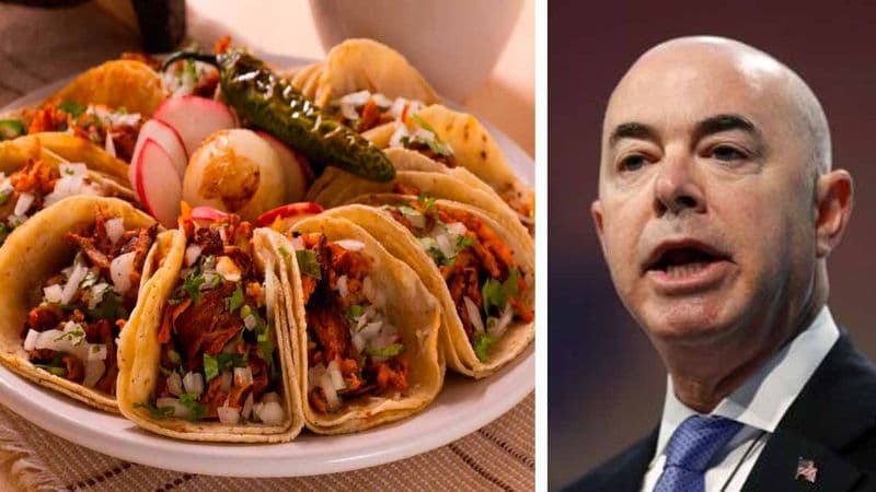 Al parecer los estadounidenses no quisieron dejar México sin antes probar unos buenos tacos