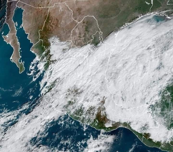 Un frente frío se presentará en todo el norte del país