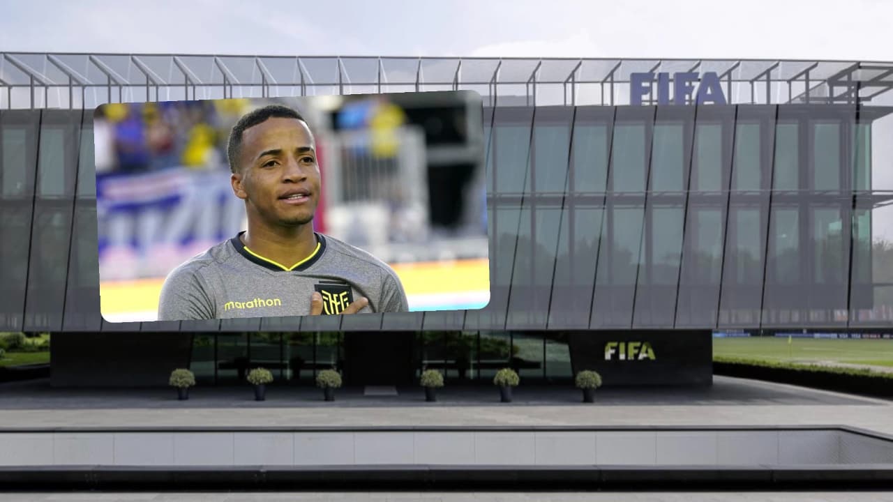 Byron Castillo fue protegido por la FIFA. Ecuador asistirá al Mundial de Qatar tar 2022. (Foto: Twitter @FIFAcom)