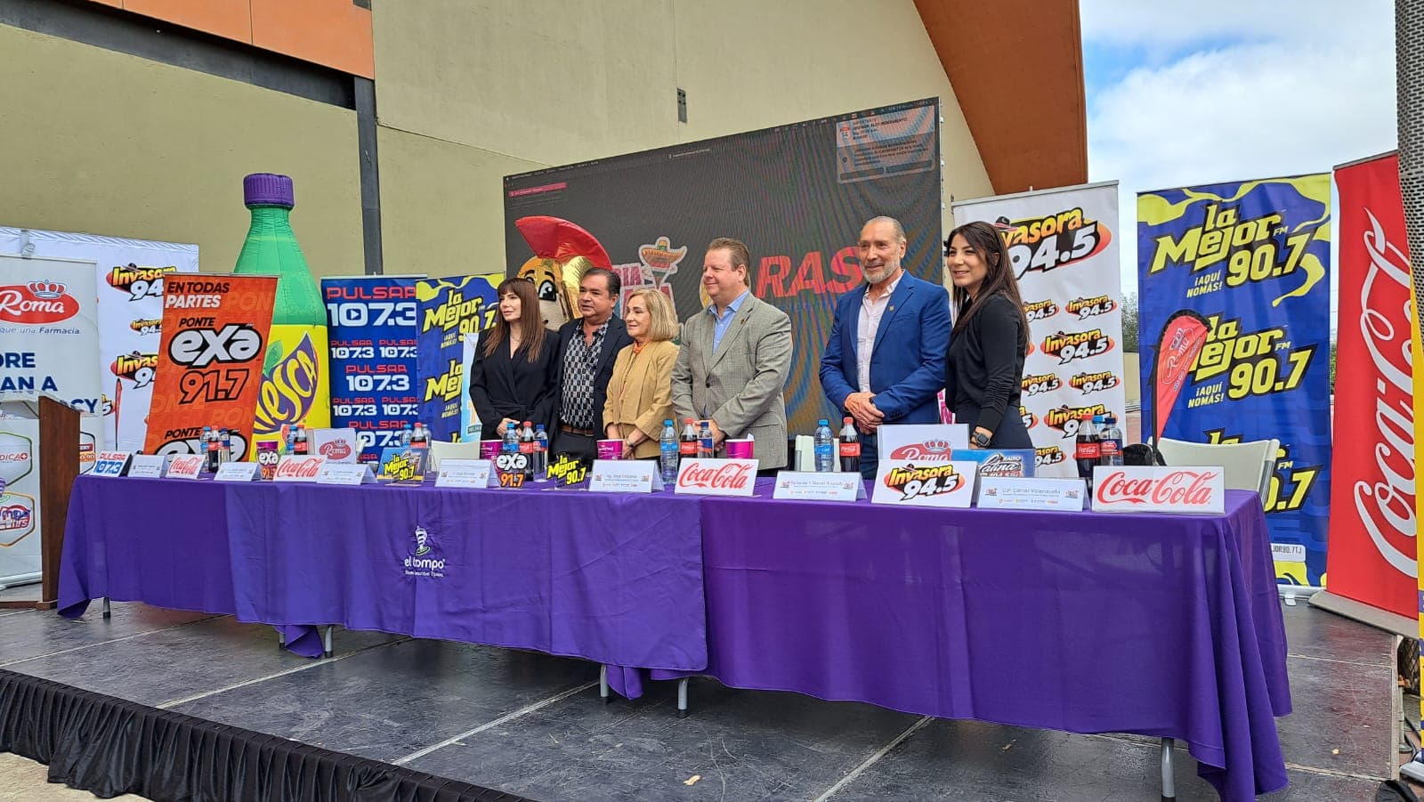 Tijuana Fair Billboard Announced IFOTO: Leslie Gutierrez