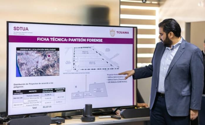 La información la dio a conocer el director de Servicios Médicos Forenses de Baja California IFOTO: Ayuntamiento de Tijuana