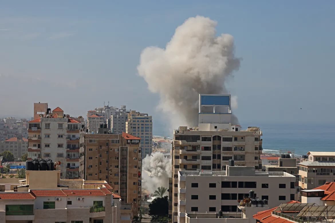 Bombardeos en Gaza por parte de la armada israelí IFOTO: Web