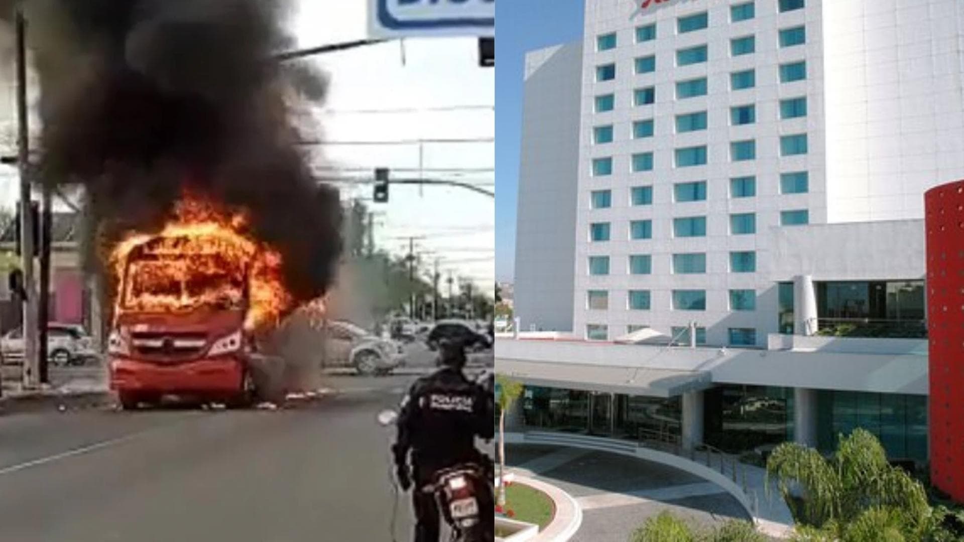 Incendios y Hotel en Tijuana I Foto: BajaNews
