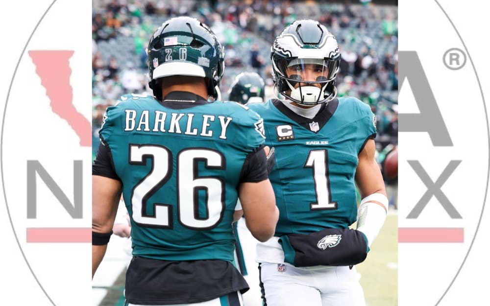 Philadelphia Eagles logró seis anotaciones, mientras que Washington Commanders solamente una
