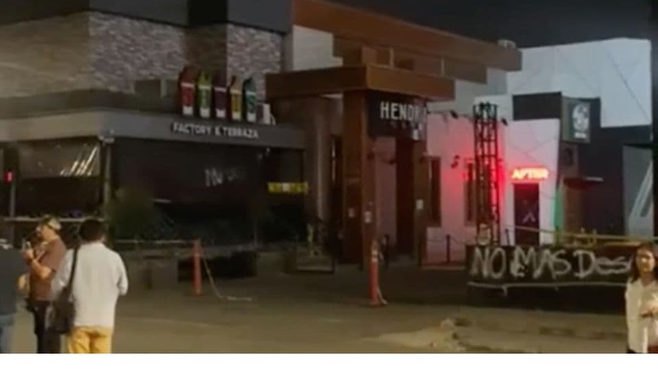 Queman el Shots, epicentro de desapariciones en Mexicali. I FOTO: WEB