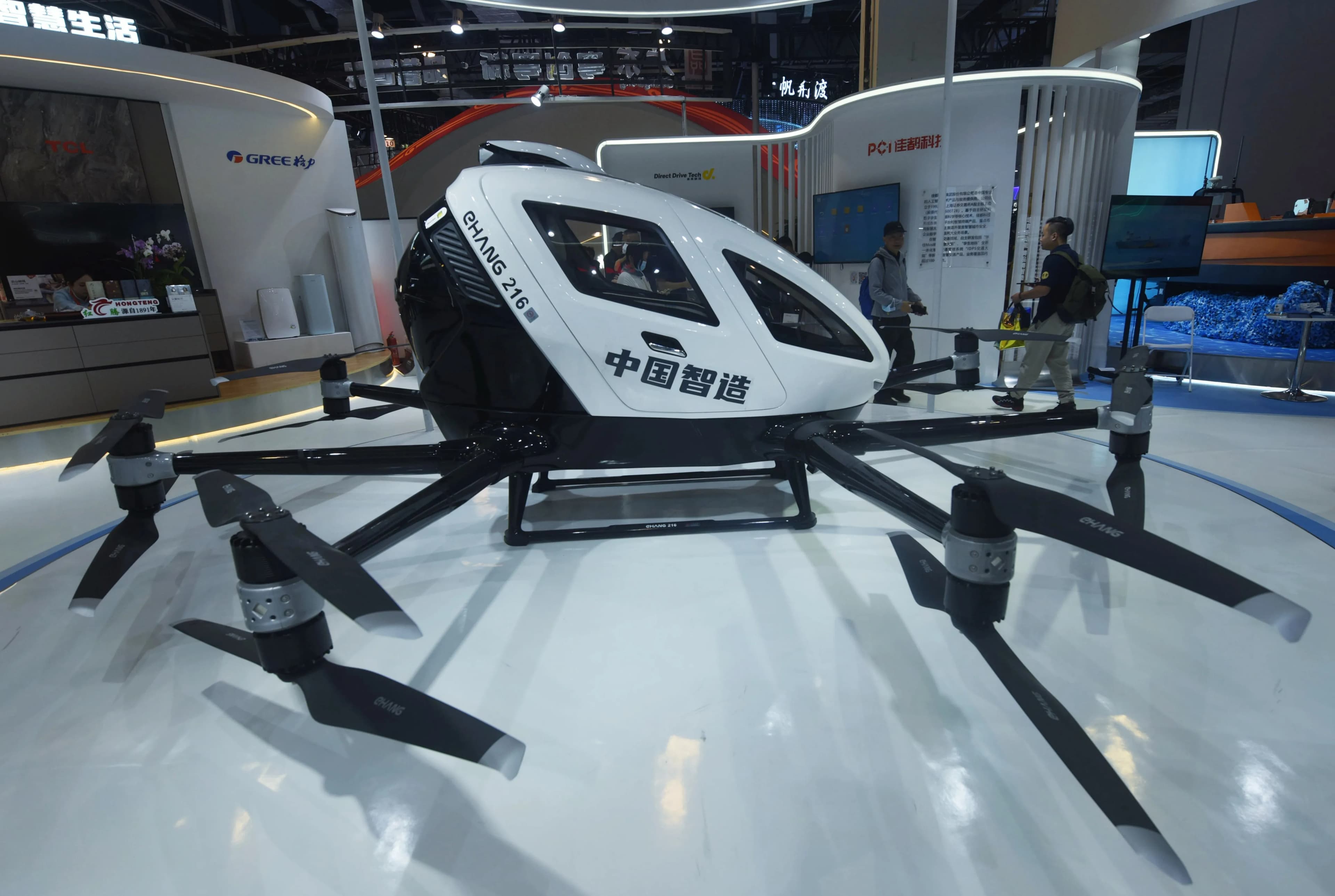Las aeronaves pueden recorrer alrededor de 30 kilómetros antes de cargarse IFOTO:
