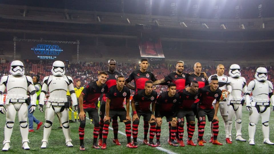 Xolos, unos de los clubes que ha portado uniforme basado en Star Wars. I FOTO: Cortesía
