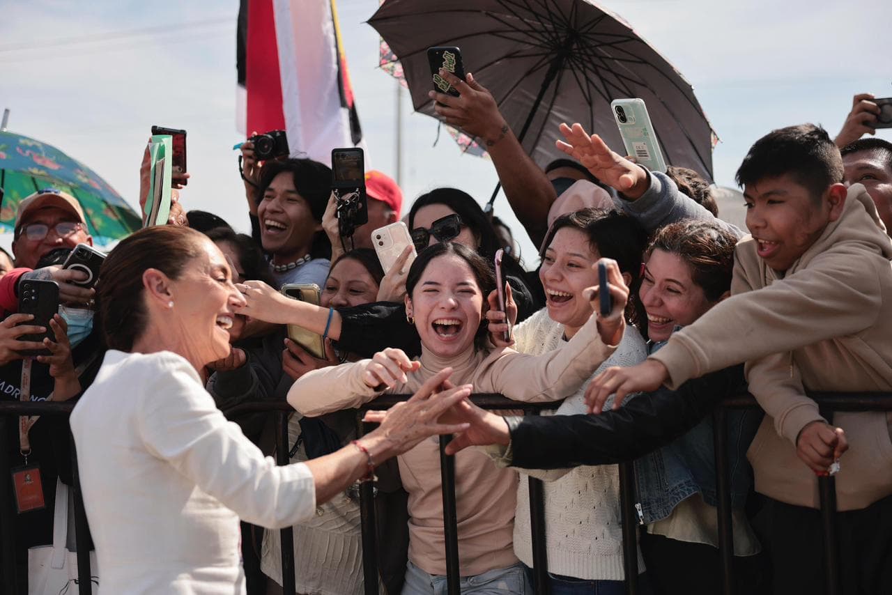 La presidenta Claudia Sheinbaum encabezó una gira de trabajo por Michoacán, San Luis Potosí y Nuevo León, donde impulsó obras de educación, salud, infraestructura y vivienda.