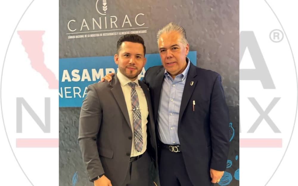 Jovany Angulo, fue reelecto en la vicepresidencia de la comisión de jóvenes de la Cámara Nacional de la Industria de Restaurantes y Alimentos Condimentados (Canirac)