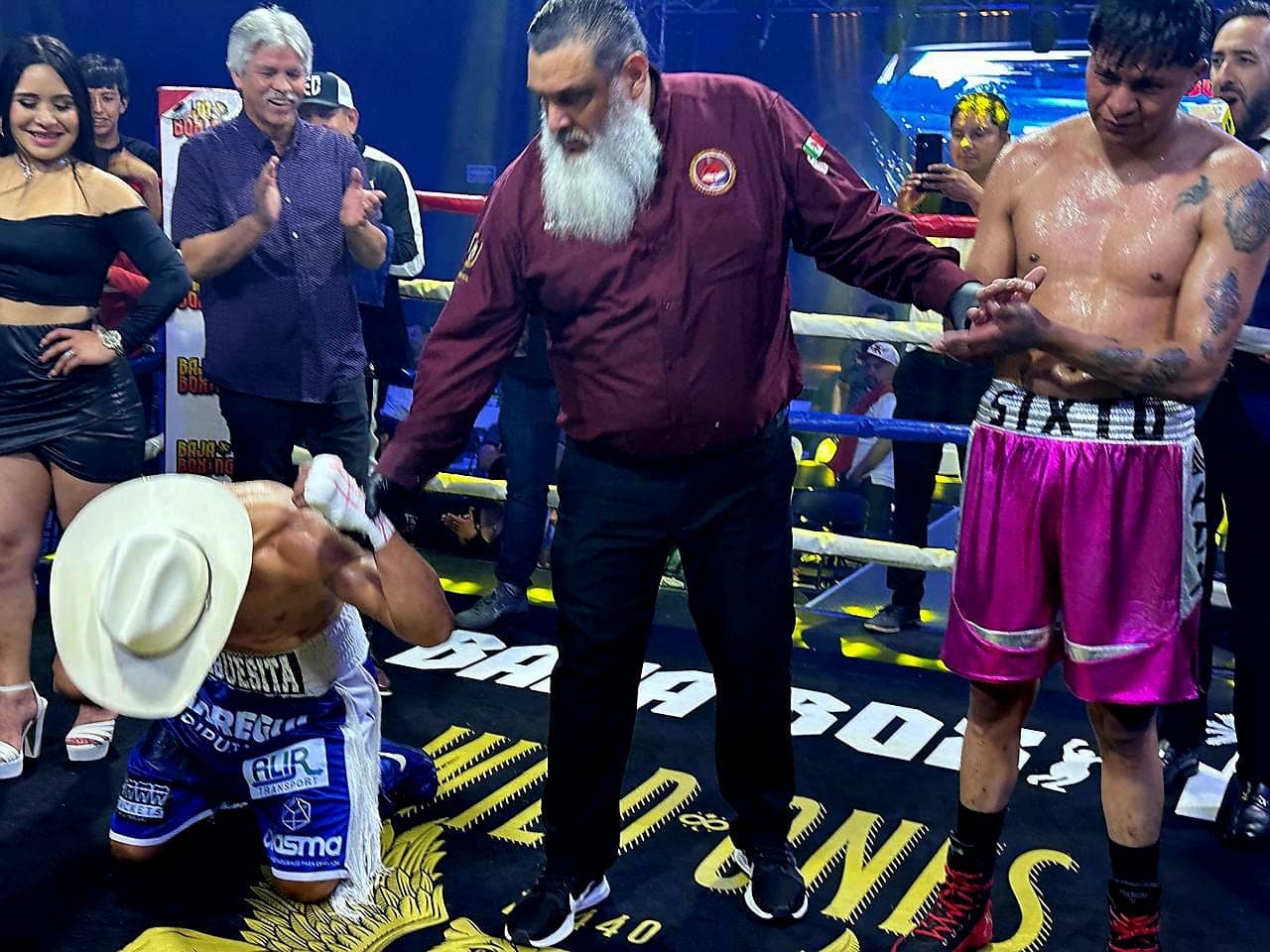 “CheKO” Zarate se impone a Sixto Martínez en estelar de Baja Boxing